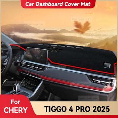 Per CHERY TIGGO 4 Pro 2022-2024 Auto Cruscotto Copertura Zerbino Tenda Da Sole Pad Evitare La Luce Zerbino Strumento Tappeto Accessori di Protezione