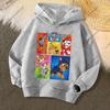Cute PAW Patrol Kids Hoodies Skye Rubble Print Sweatshirt Trendy Long Sleeve Pullover Toddler Boys Girls Daily Outfit Gifts