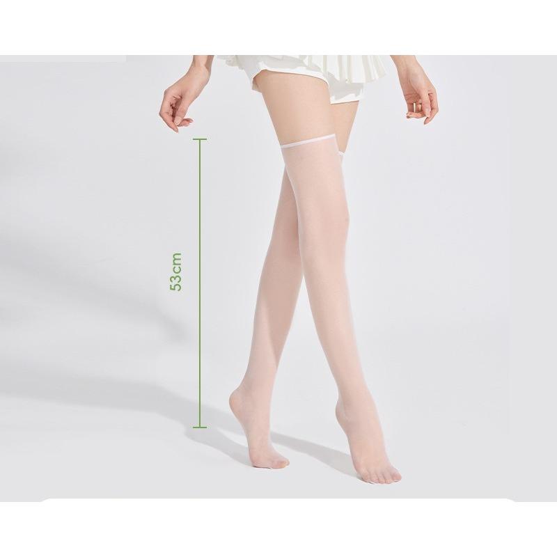 Women's Summer Thin Anti-snagging Silk Calf Socks, Ultra-thin Flesh-colored Half-length Beauty Socks, Invisible Concealer Crystal Socks
