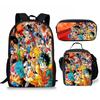 My Hero Academy Backpack Three Piece Set My Hero Academy Shoulder Bag Pencil Case Backpack