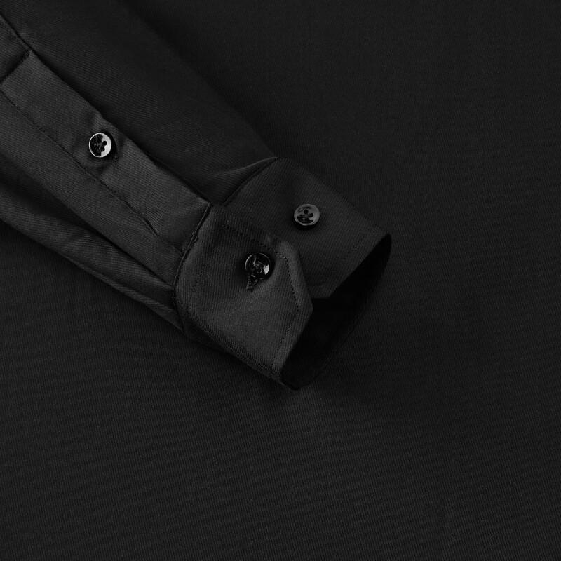 FIRS Men's Thickened Wool Lined Business Casual Shirt