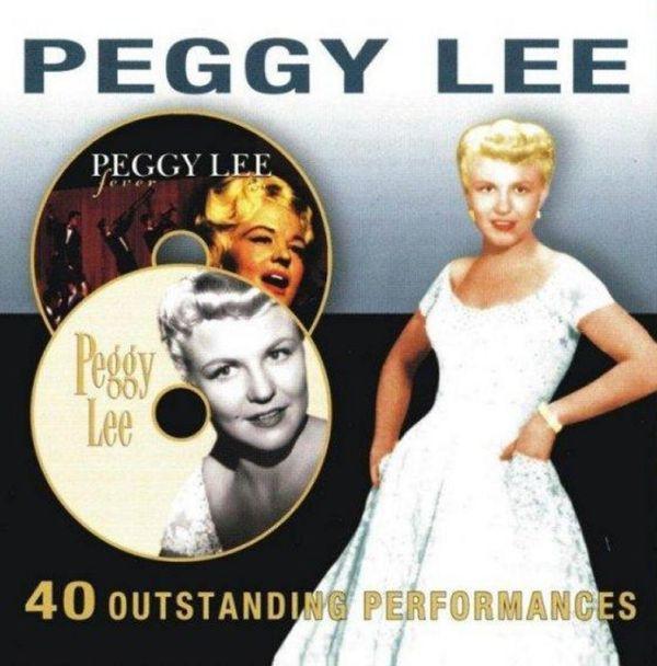 

CD PEGGY LEE - 40 Outstanding Perf. PLATBX2232 Prism Leisure 2002 UK Jazz Used