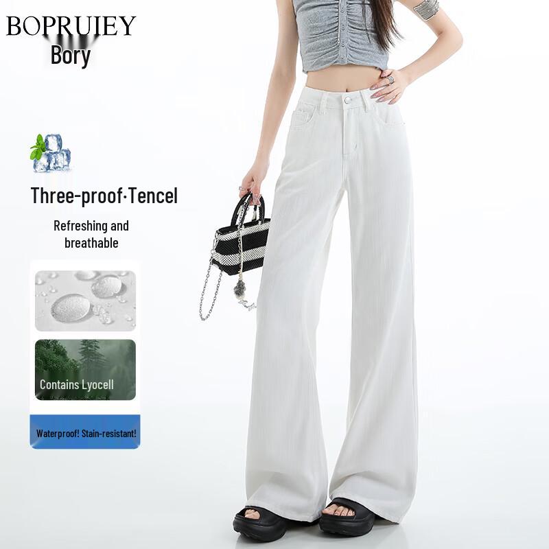Women s Lyocell Blend Flared Jeans M