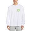 T Shirts Men's White Crew Neck Moderate IH4134-100