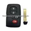 Toyota 3+1 Button Smart Remote Key Shell