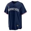 Men's Nike Minnesota Twins Sportswear Men's Blue V-neck Moderate