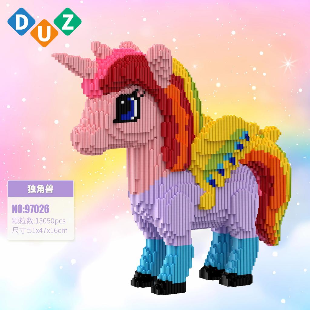 Big Pokemon Squirtle Charmander Magic Building Block Cartoon Horse Joker Model Toy Dragon Assembled Bricks Figure For Kids Gift