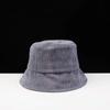 Japanese Simple Soft Fashion Outdoor Unisex Sun Hats Women Hat Autumn Winter Corduroy Bucket Hat