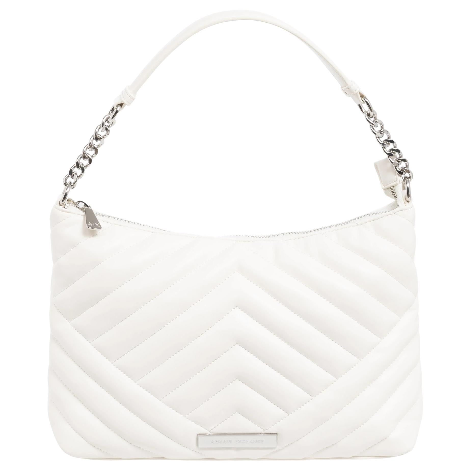 

Новая женская сумка через плечо из полиэстера ARMANI EXCHANGEAE, белая, XW000300-AF12037-U0003 33.0*8.1*21.1CM