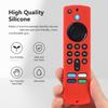 Silicone Remote Cover Shockproof Design AntiScratch NonSlip Grip for TV Stick 3rd Gen/4K Remote Shell Cover Case