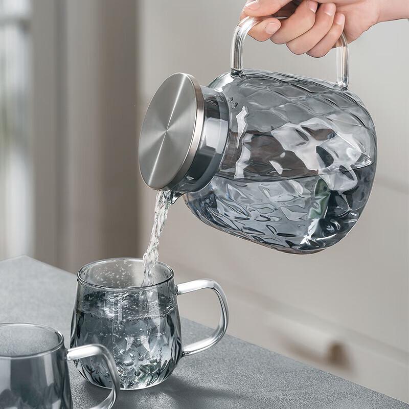Dessini Dragon Scale Glass Cold Water Pitcher Set