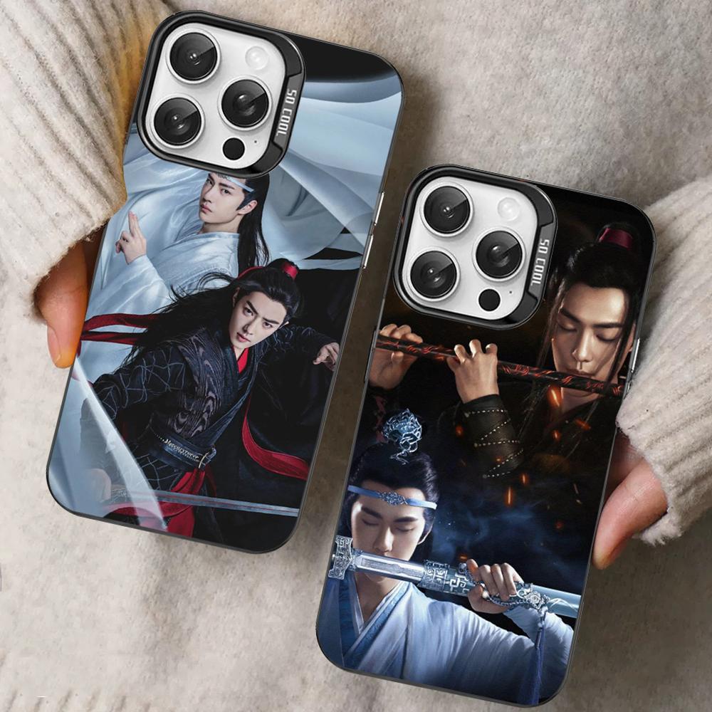 ChenQingLing The Untamed Wang Yibo XiaoZhan Phone Case For iPhone 16 15 14 13 12 11 Pro Max X XR 8Matte Shockproof Back Cover
