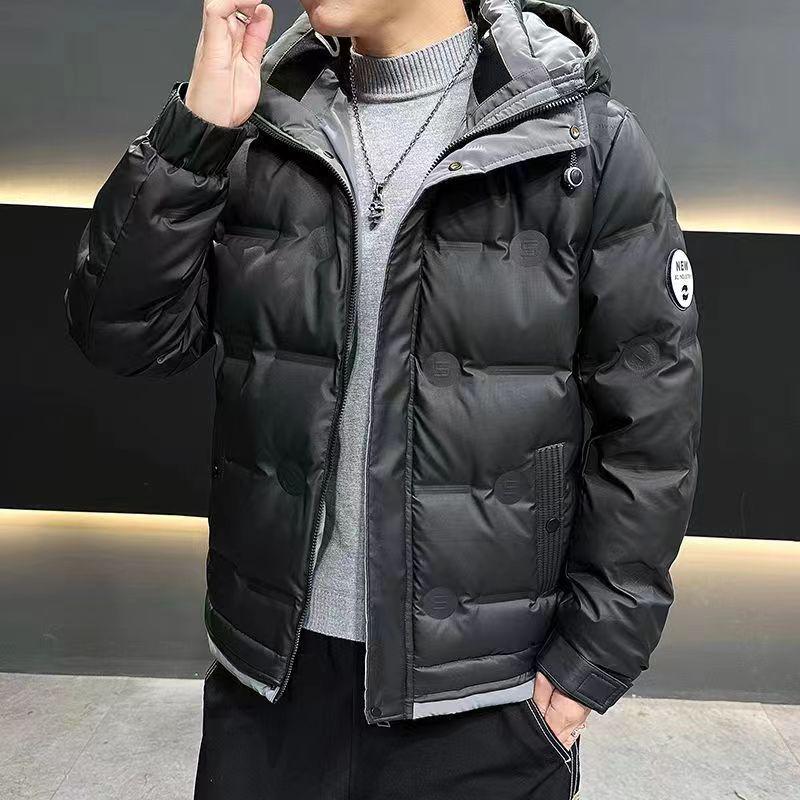 Men's 2024 Winter Hooded Down Jacket - Trendy, Thick, High-Quality, Cold-Protection, Warm Duck Down Coat