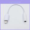 Kabel Audio Apple iPhone iPad 8pin na 3.5mm ze Złoconymi Złączami do Samochodu i Urządzeń Mobilnych