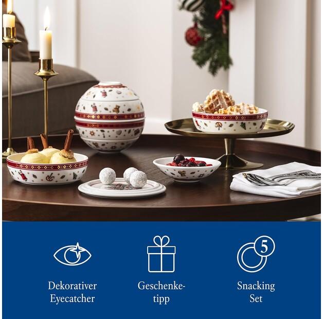 Villeroy & Boch Iconic La Boule Toy's Delight Tableware, 5 Pieces (1485859050)