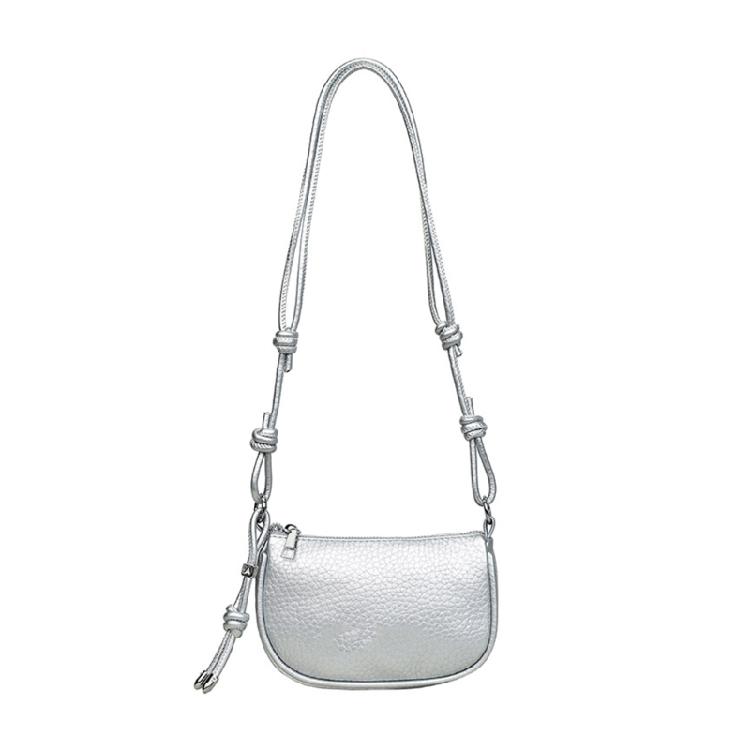 Crossbody Handbag Purses for Women with Adjustable Strap Leather Shoulder Bag Trendy Crossbody Hoboes Bags серебряный 990₽