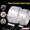 Heavy Duty Double Sided Nano Tape, Clear Traceless Adhesive Tape For Wall & Car, Super Strong Viscosity Anti-Slip Sticker, Heat Resistant