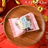 100Pcs 5.5x8.5cm Small Nougat Candy Chinese New Year Snowflake Crispy Packaging Machine Sealing Bags