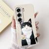 For Tecno Camon 40 Pro 5G Case CM7 Cute Cat Panda Fashion Flowers Love Back Cover For Camon 40 Pro 5G Tecno Phone Case Silicone