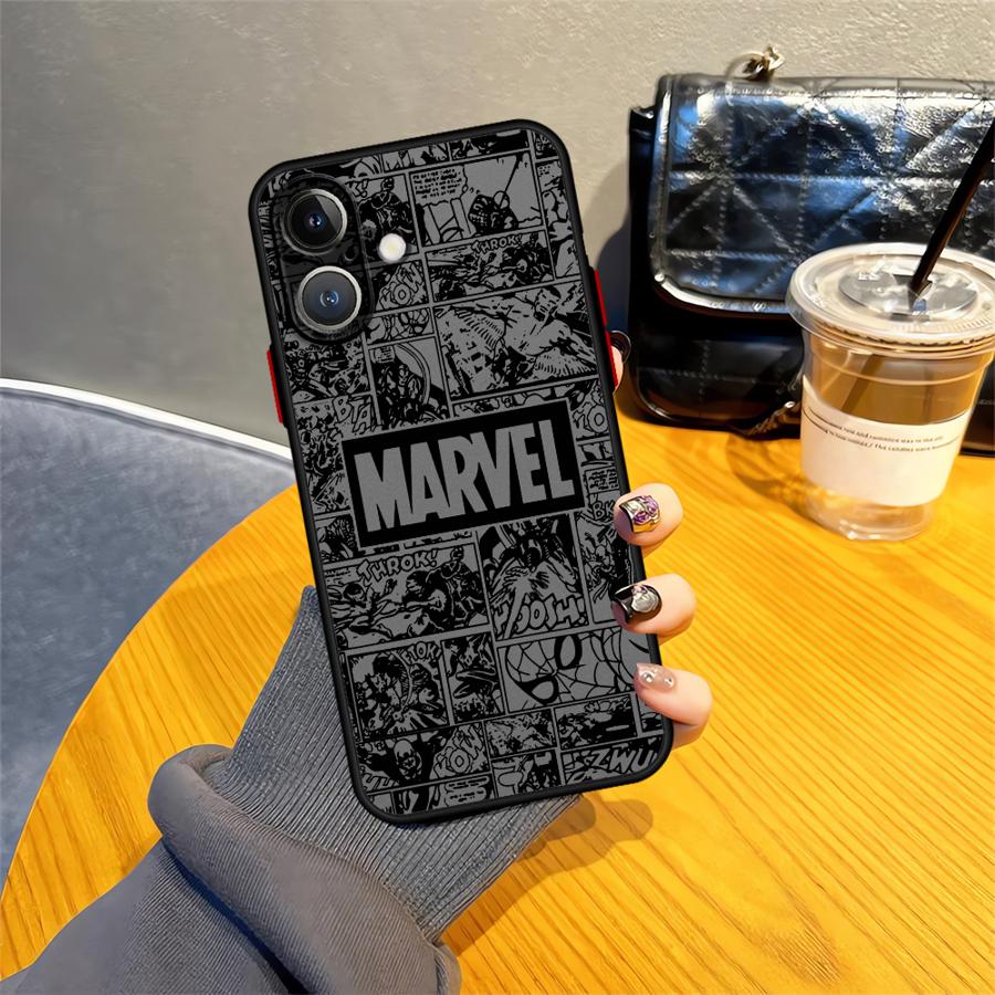 Marvel Spiderman Coolt Telefonfodral för Apple iPhone 16e 15 16 14 Plus 13 Mini 12 13 11 17 Pro Max 17 Air XS Max 7 8 Mjukt Fodral