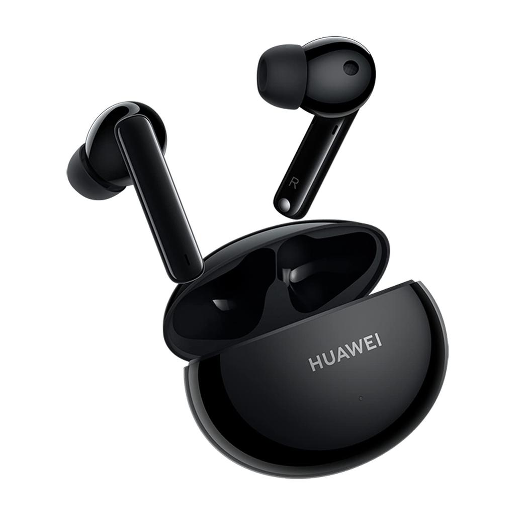 HUAWEI FreeBuds 4i Carbon Black True Wireless Earbuds with Active Noise Bluetooth 10 Hours of External Sound Dedicated Noise Cancelling Dual Mic for