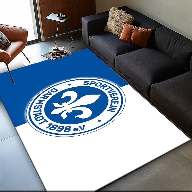 1PC Rug Sport Darmstadt Carpet, Chair Rug,Area Rug for Office Bedroom Living Rooms Bedroom, Doormat Decor Christmas Fan Gifts