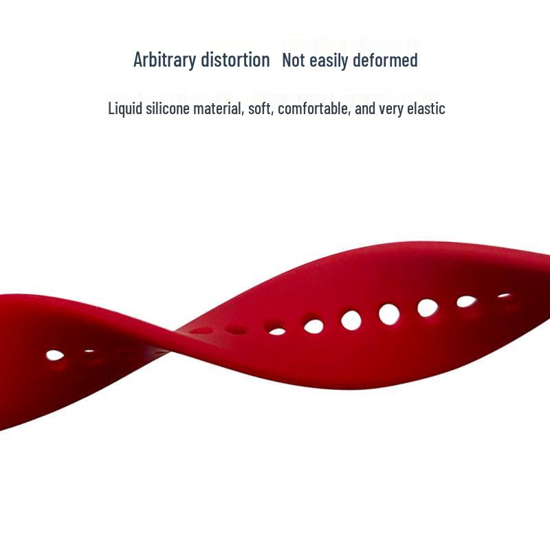 Soft Silicone Wristband for Xiaomi Band 8/9 Pro, Redmi Watch 6/4, and 5 eSIM