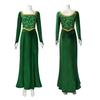Monster Shrek Princess Fiona Green Dress Cosplay Costume