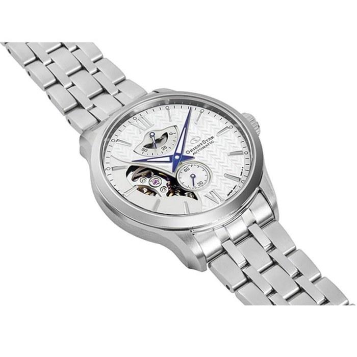 [Orient] Orient Star Watch Overseas Model Layered Skeleton White Power Reserve Automatic (with Hand-Winding) Made in Japan RE-AV0B01S00B