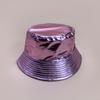 Cappelli a secchiello in pelle verniciata di nicchia Nuovi unisex Parasole Semplici Traspiranti Bicolore Versatili Moda Personale Cappelli da pescatore