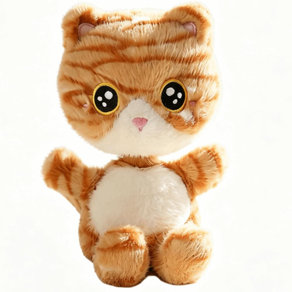Cartoon Animal Shaking Head Cat Plush Toy Soft Shaking Head Stuffed Cat Child Toy