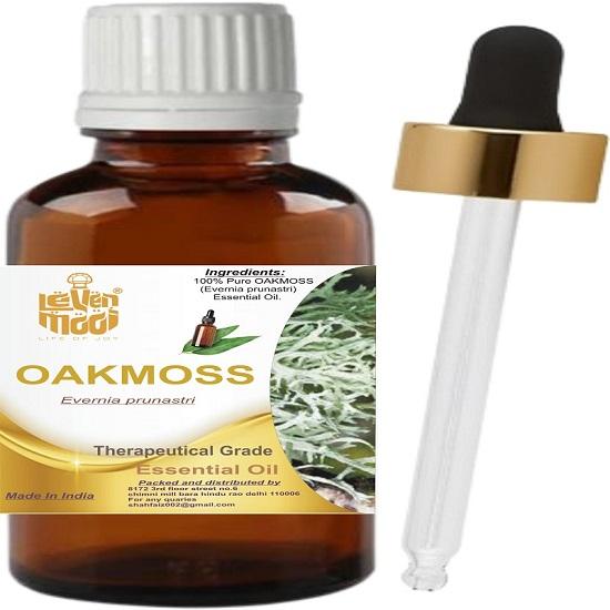 Levenmooi Eichenmoos (Eichenmoos) Reines & Natürliches Ätherisches Öl in Therapeutischer Qualität Glas