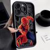 Marvel Spider Man Cool Spiderman Phone Case For iPhone 17E 11 12 13 14 15 16 17 Pro Max Fundas 17 Air Plus 16e 13Mini Back Cover