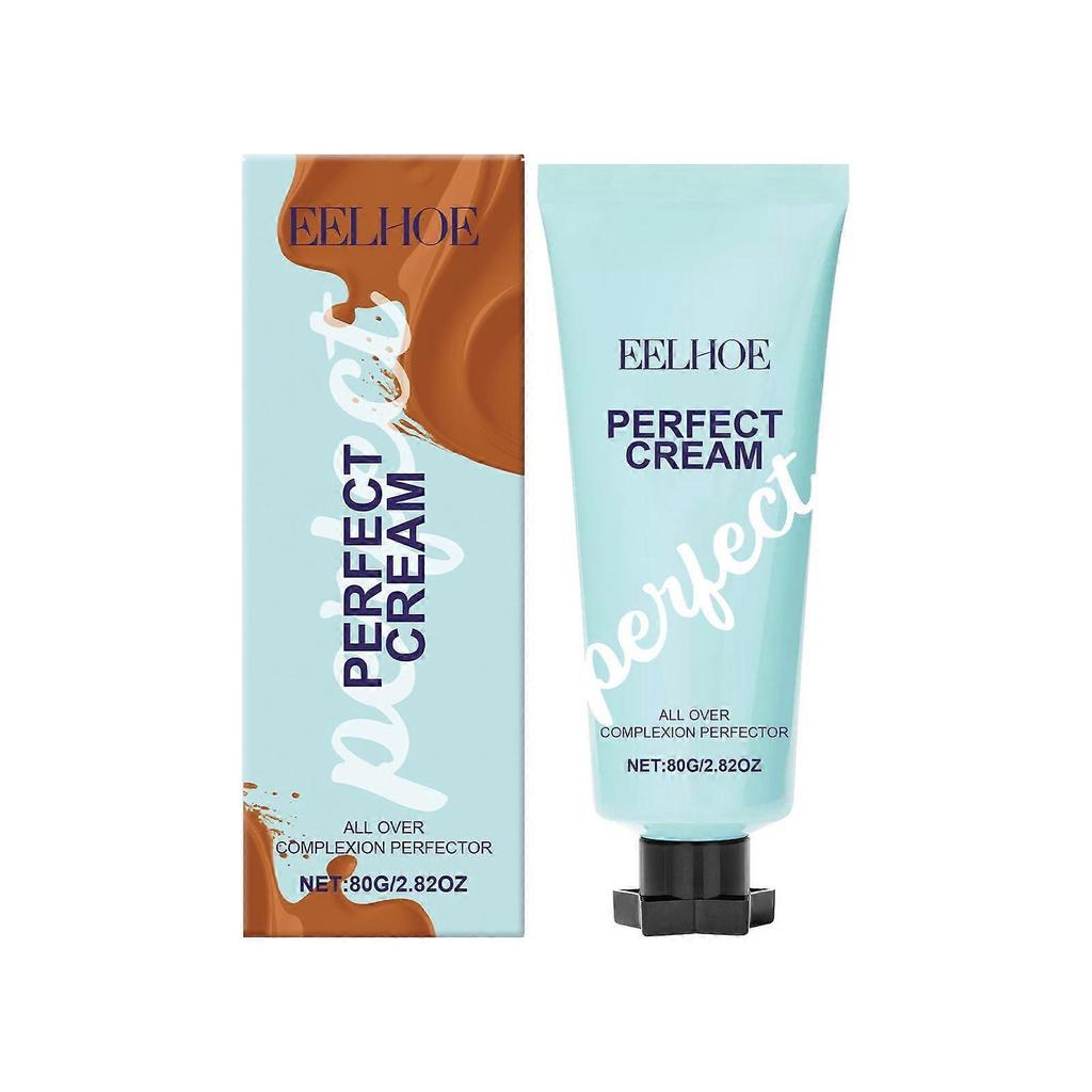 Dark Skin Concealer Moisturizing Face Waterproof and Sweat-proof Daily Soft Focus Makeup Concealer 80g