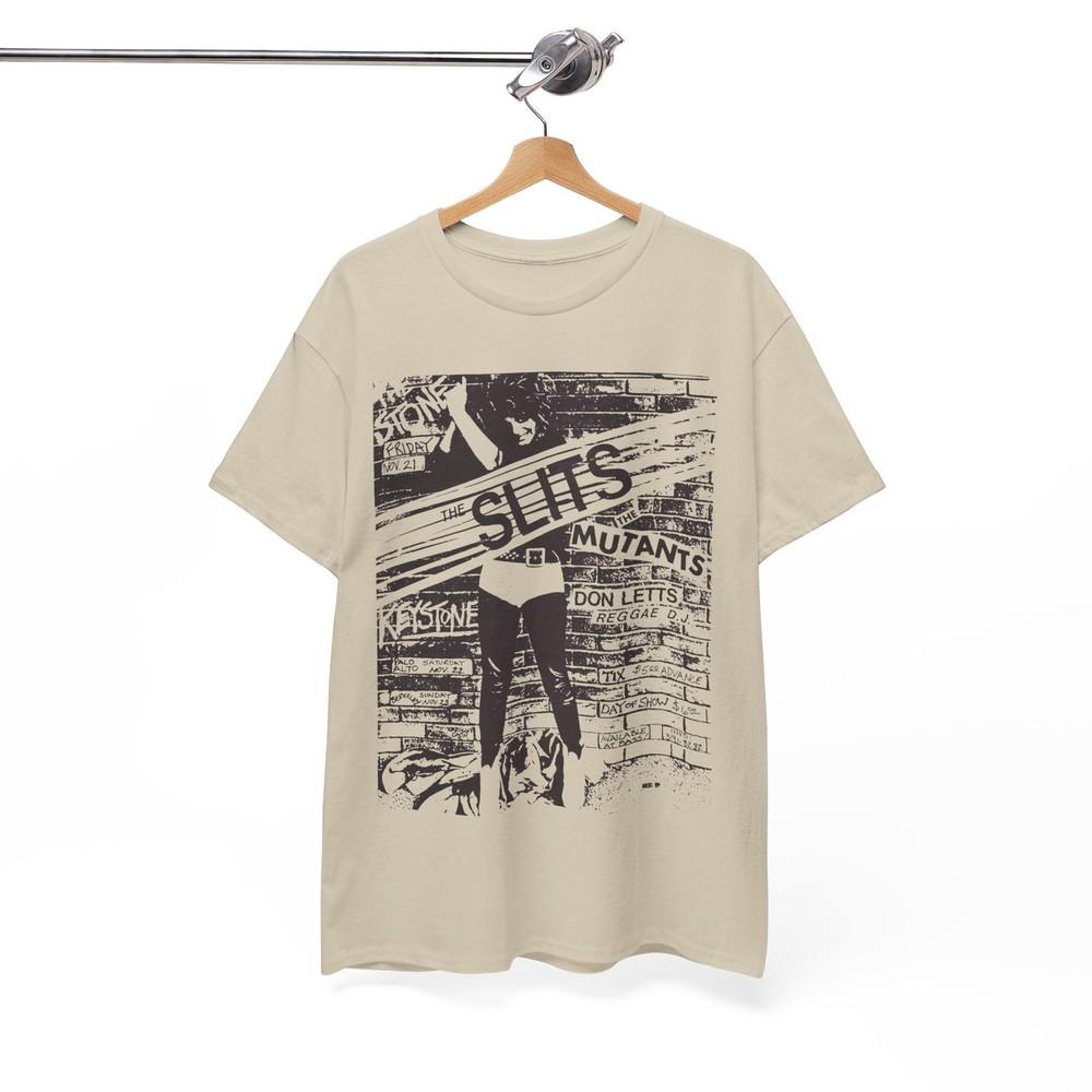 The Slits  TShirt Gothic Deathrock Goth Post Punk Music Rock Grunge Unisex Tee Unisex T-Shirt XL