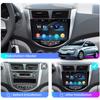 Car Radio Multimedia MP5 Player Head Unit Stereo BT For Hyundai Solaris Accent Verna 2010-2016