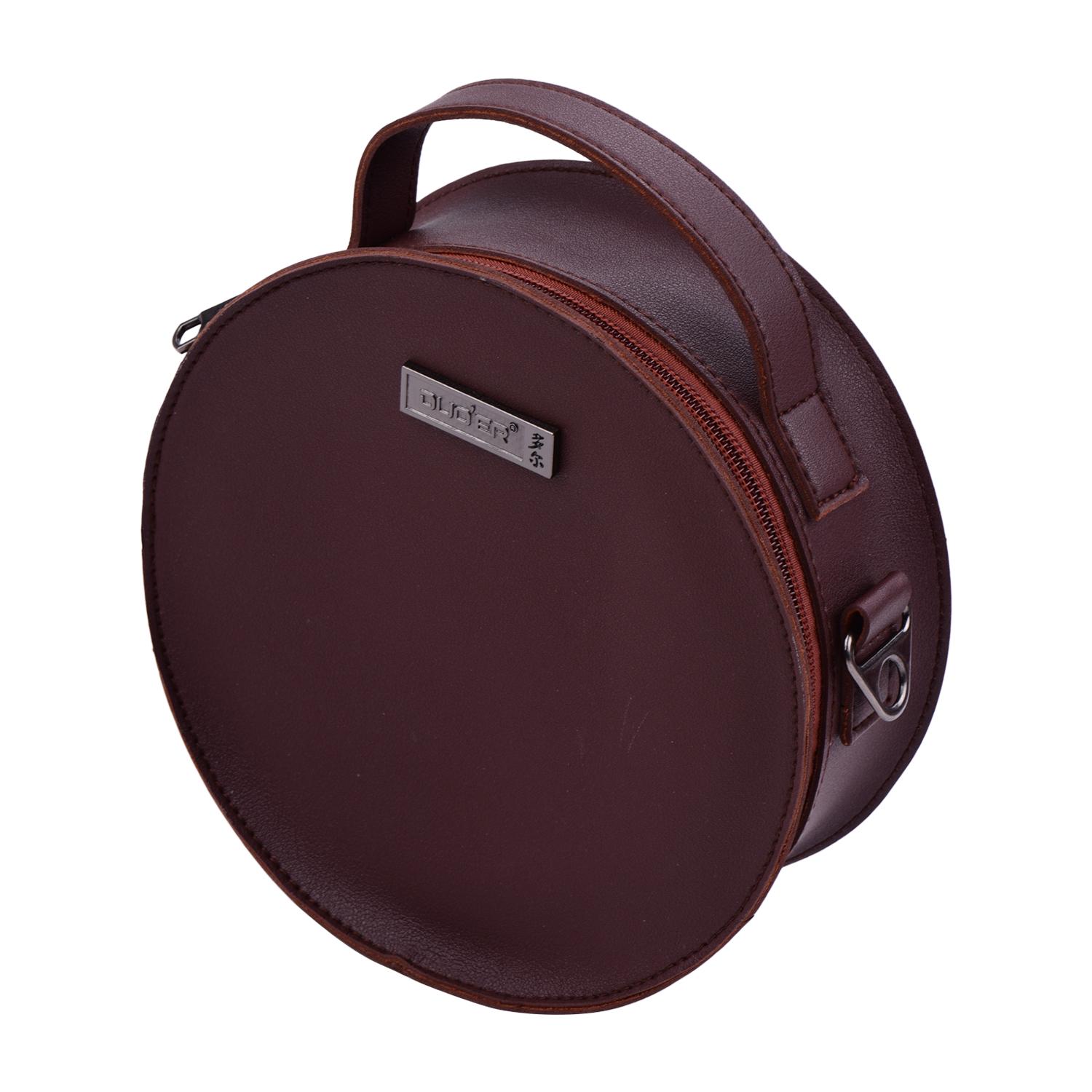 

Портативный стильный мягкий чехол для пианино из искусственной кожи в форме круга, многофункциональная сумка для хранения Kalimba