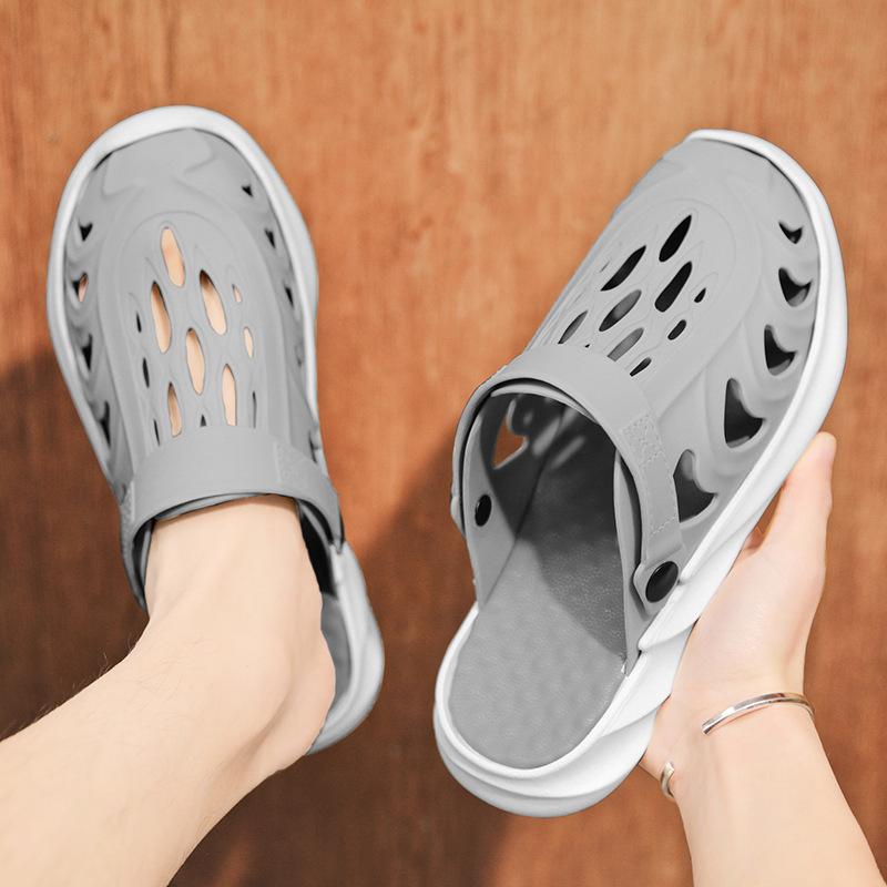 Summer Sandals Men's Slippers Summer Beach Shoes Non-slip Sandals Dual-purpose Indoor and Outdoor Wear New Cool Slippers Men