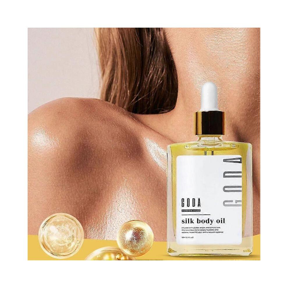 50ml Nourishing Silk Body Oil with Natural Protein Extract for Smooth Glowing Skin