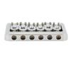 U-förmige Saitenabstand Hardtail Gitarrenbrücke 76mm Elektrische Gitarrenbrücke Elektrische Gitarre