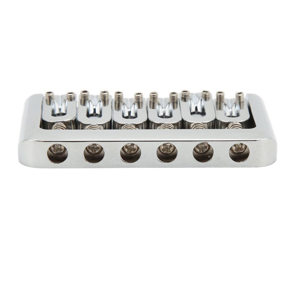 76mm Hardtail Guitar Bridge U Shaped String Spacing Electric Guitar Bridge  Electric Guitar