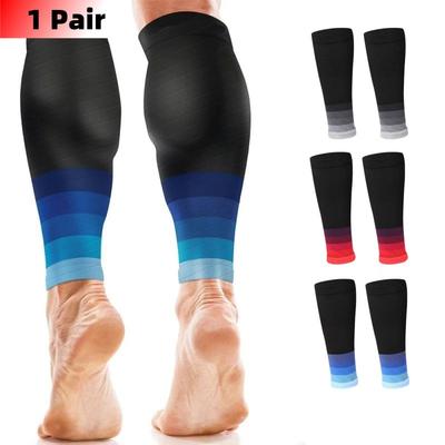 1 Paar Kompressions-Wadensleeves Laufbein-Kompressionsärmel Kompressionssocken bei Schienbeinschmerzen Für Männer Frauen 20-30 mmHg