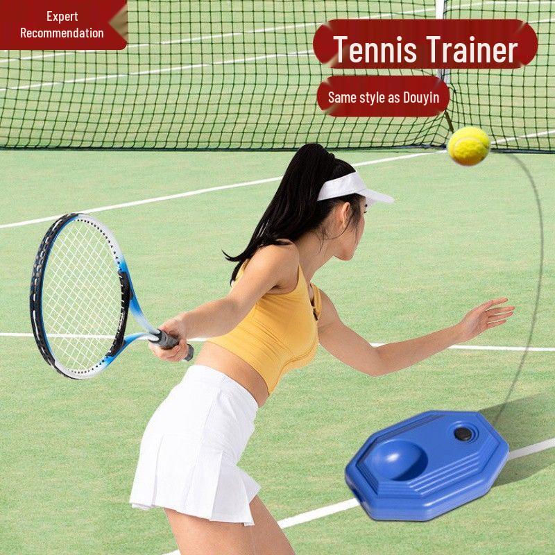 Solo Tennis Rebound Trainer Set