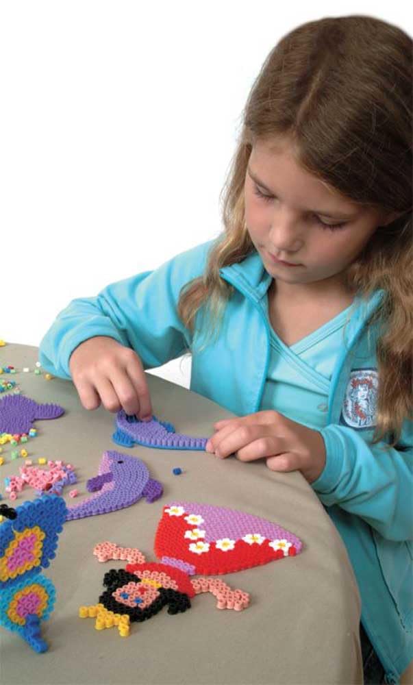 Hama Bornelund Malte Haaning Hama Beads, Blue (Solid Color), for Ages 4 and Up, MH207-09