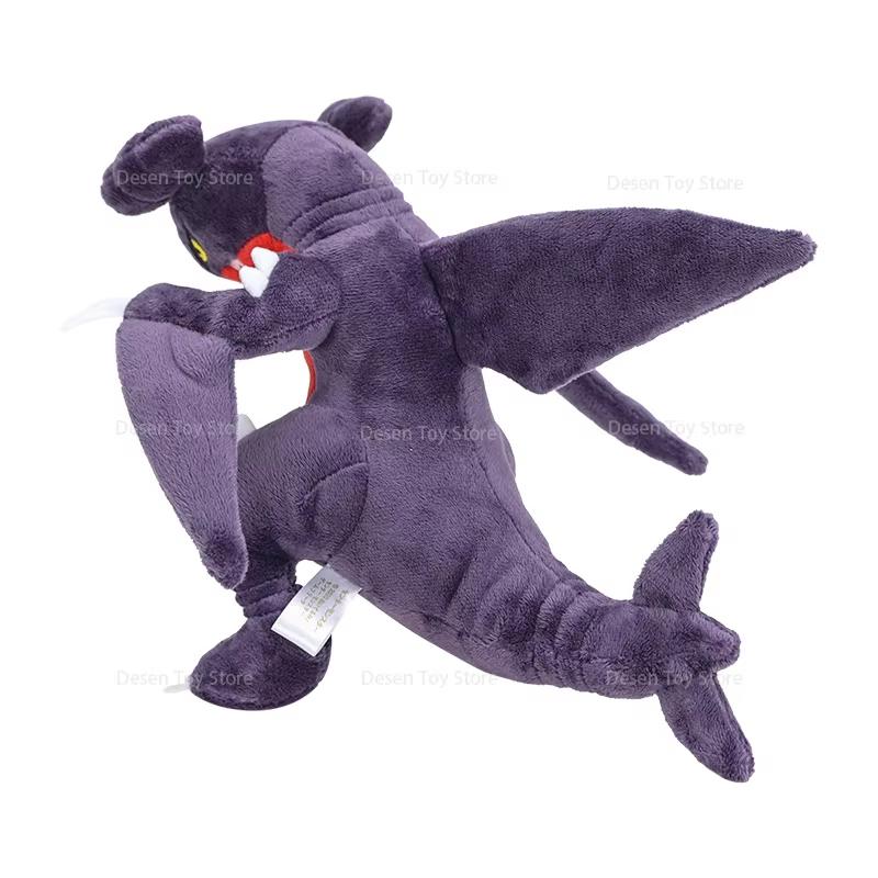 22cm New Standing Garchomp Plush Cute Animal Stuffed Toy Dolls Christmas Gift Soft Stuffed Pocket Monster