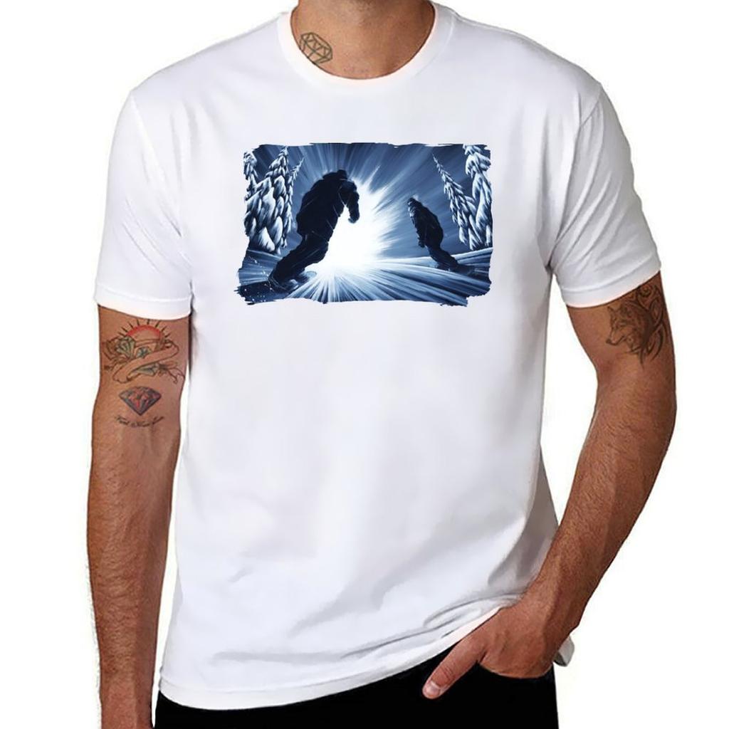 Snowboarding Friends I Tshirt Sporty Breathable Short Sleeve Tshirt