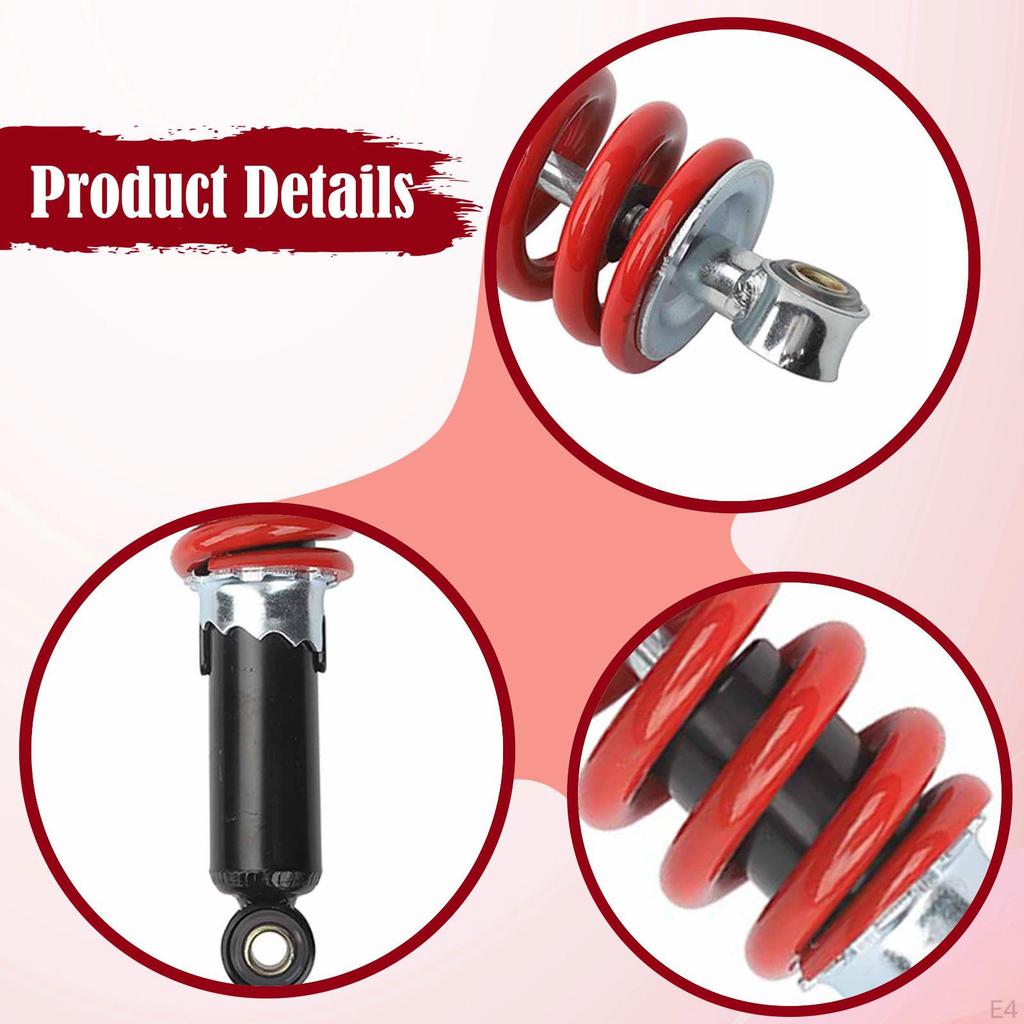 Motorcycle Shock Absorber 260mm Damper Easy Installation Spare Universal Suspension Spring