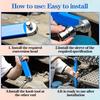 1Set Multi-Functional Extended Wrench,Extended Wrench Booster Lever Kit,Dual-purpose Ratchet and Quick Socket,Ratchet Conversion,Universal Tool
