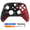 Custom Front Housing Shell for Xbox Series Featuring an Animal Print Design and Faceplates for Xbox Series and Xbox Core Consoles Not eXtremeRate's