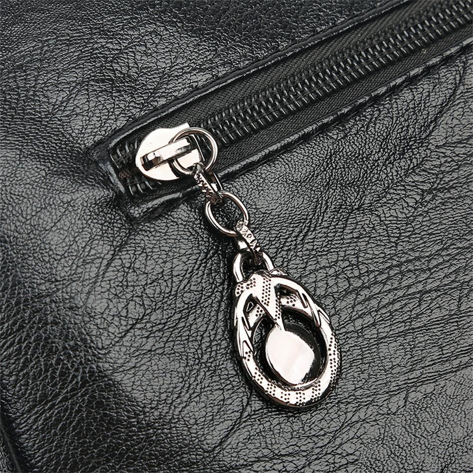 2023 Trend Genți de umăr din piele moale, de înaltă calitate, pentru femei